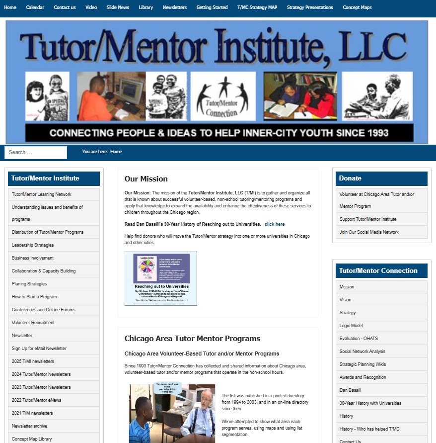 home page view